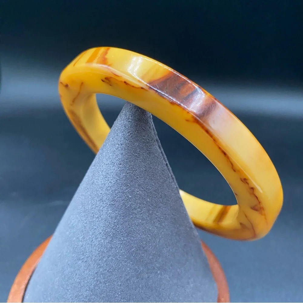 Bakelite Bangle Butterscotch Caramel